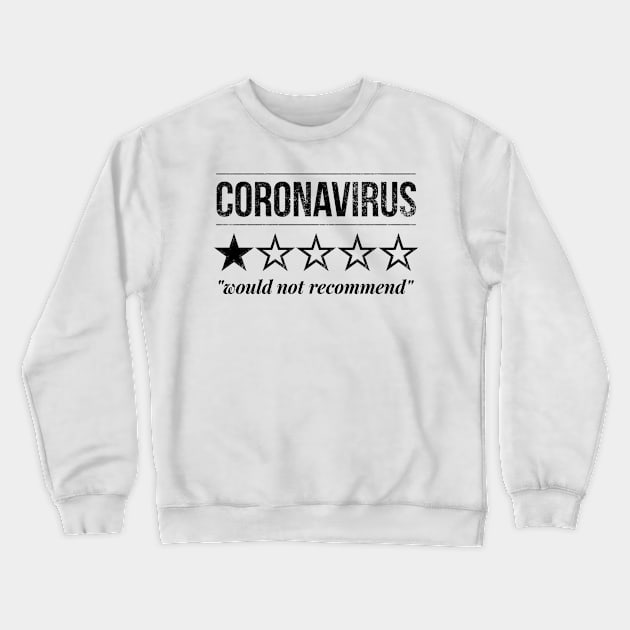 Coronavirus Crewneck Sweatshirt by Worldengine